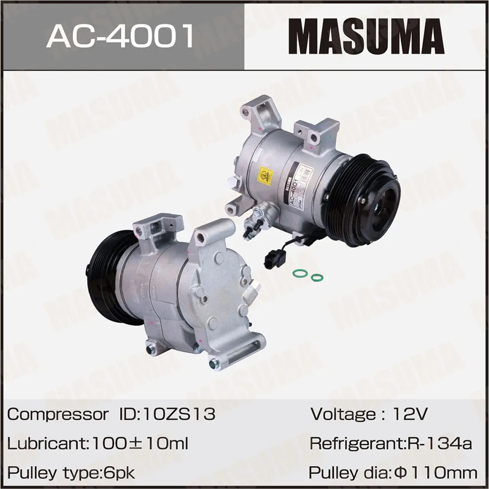 Компрессор кондиционера MAZDA CX-5/6(GL) MASUMA AC4001