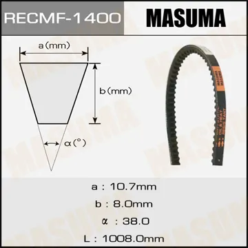 Ремень клиновой MASUMA 1400