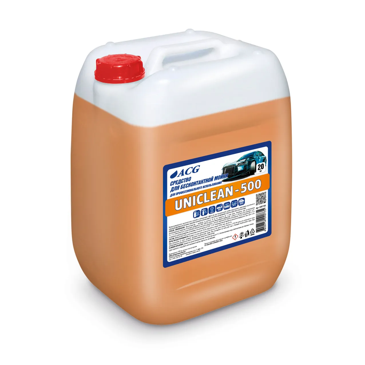 Средство для бесконтактной мойки UNICLEAN-500 ACG 20 кг 1/36 ACG 1007301