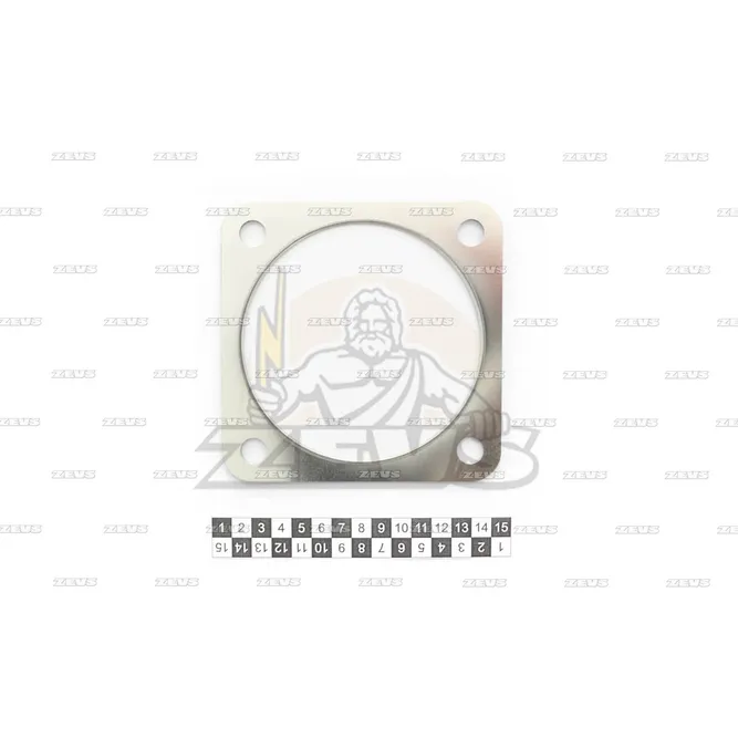 Прокладка глушителя ZEVS GEM-91-320