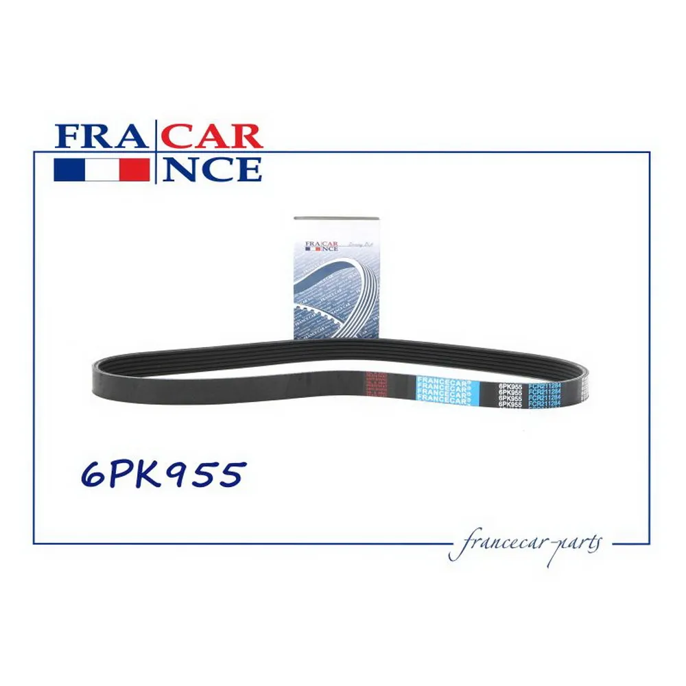 Ремень поликлиновый 9676560280 6PK955 FCR211284 FRANCECAR