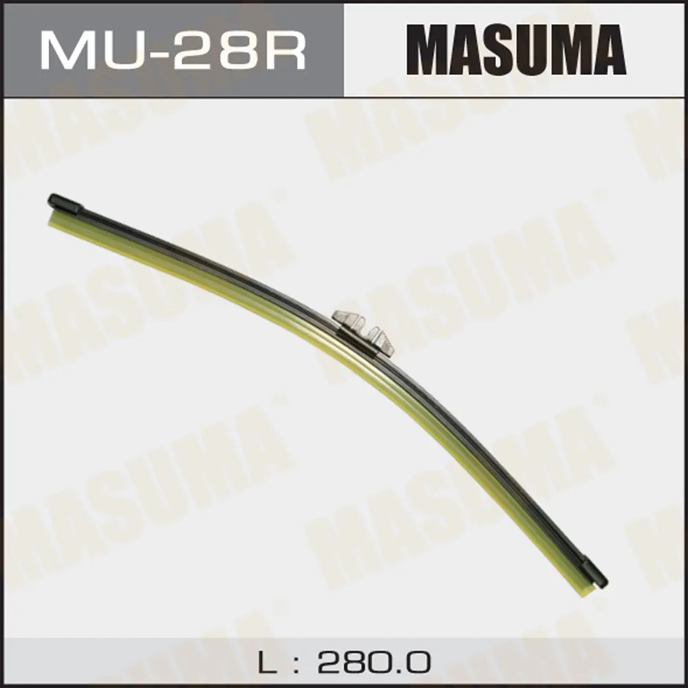 Щетка стеклоочистителя задняя 280 мм каркасная 1 шт MASUMA WIPER BLADE MU-28R