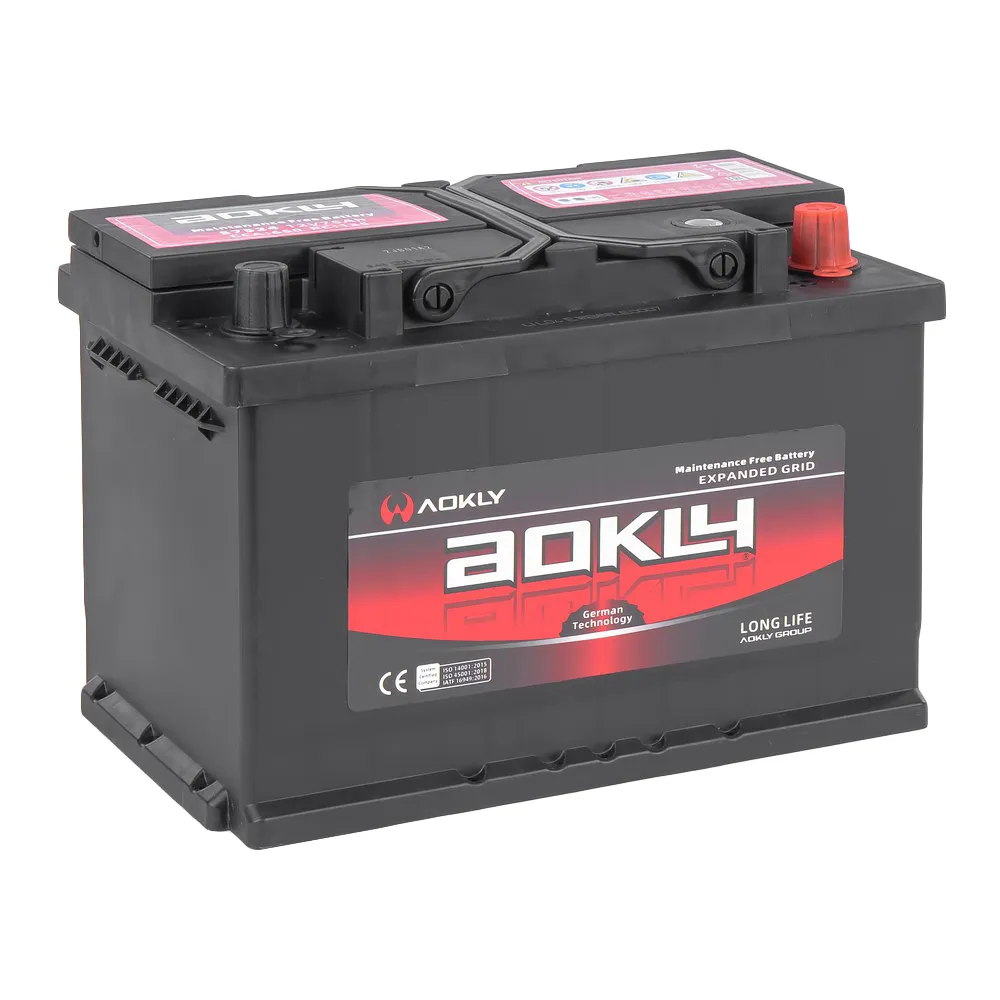 Аккумулятор AOKLY DIN 75 А/ч обратный R+ 276x174x190 L3 EN 650 А