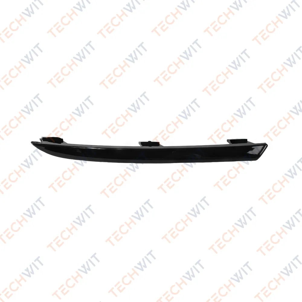 Молдинг бампера заднего Лев. чёрный VW Polo 5 2014-2020 TECHWIT BD024VWG039BL