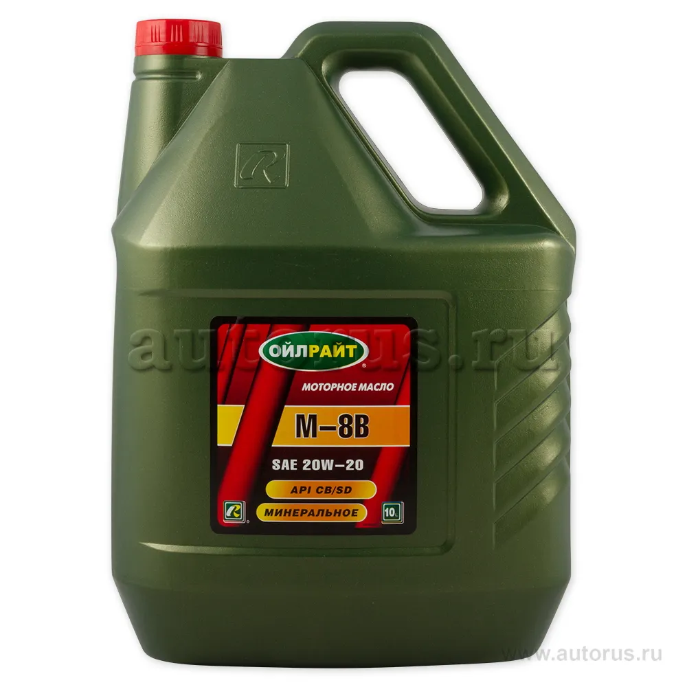 Масло моторное OILRIGHT М-8В минеральное 10 л 2483