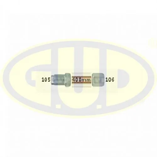ТРУБКА ТОРМОЗНАЯ WP-108 L400MM МЕДНАЯ G.U.D 1051060400