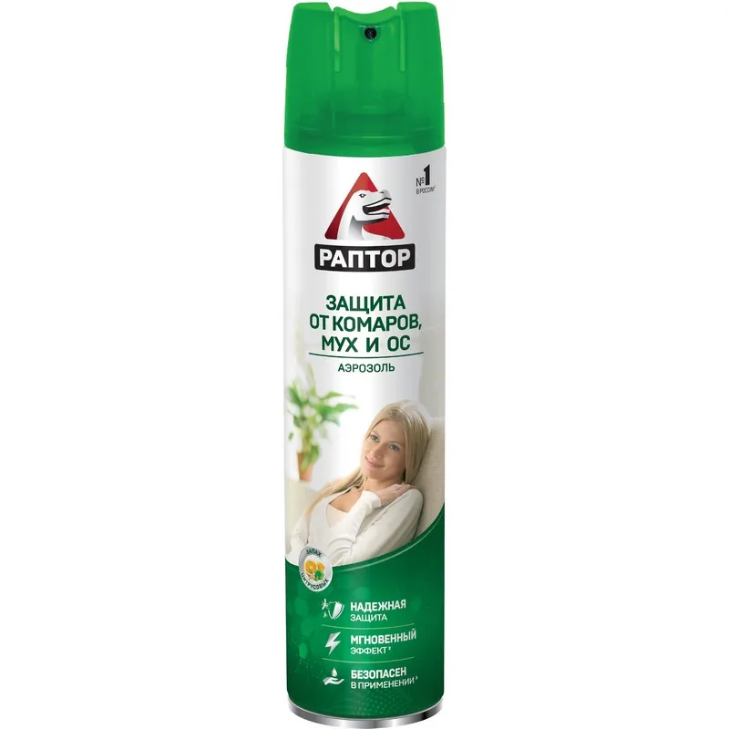 Средство от насекомых РАПТОР Аэрозоль от летающих насек 275 мл 1194745