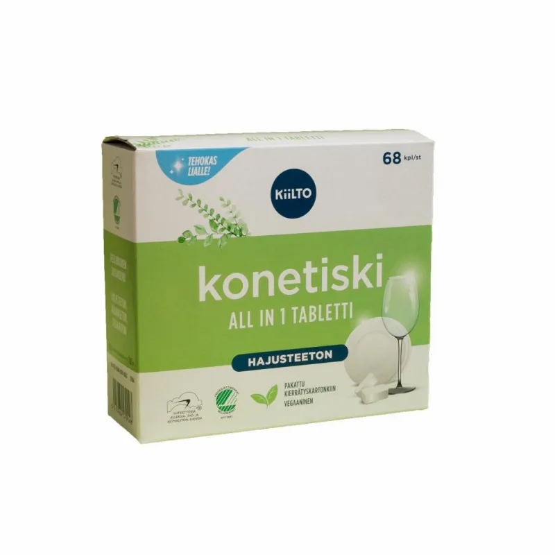 Таблетки для ПММ Kiilto All in 1 68шт/уп 1479432