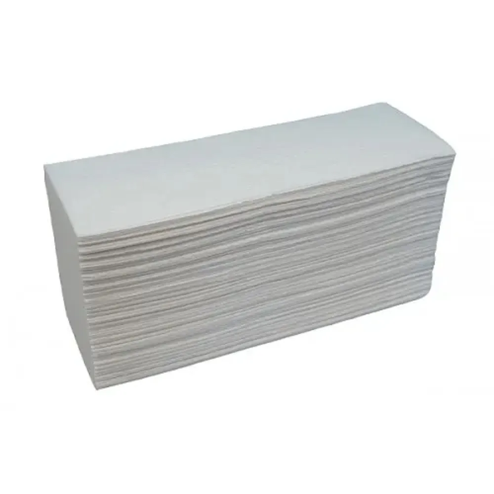 Полотенца листовые V-сл.Эконом1 сл. мак., 26 гр, 23x22,5 см, 200 л/пачке, (20пачек) ACG 1023296