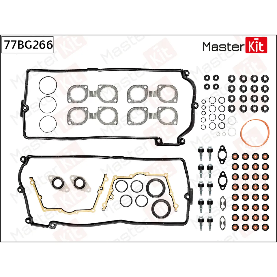 Комплект прокладок ГБЦ BMW N62 B48 B. N62 B40 A MASTERKIT 77BG266