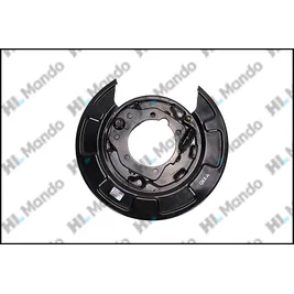 Щит тормоза HYUNDAI Santa Fe (00-) задний левый (с колодками) MANDO MANDO EX5831026150