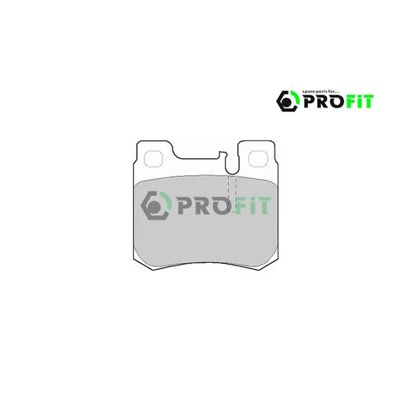 Колодки тормозные_MERCEDES W201 84-93, W202 93-00, W124 86-97 REAR