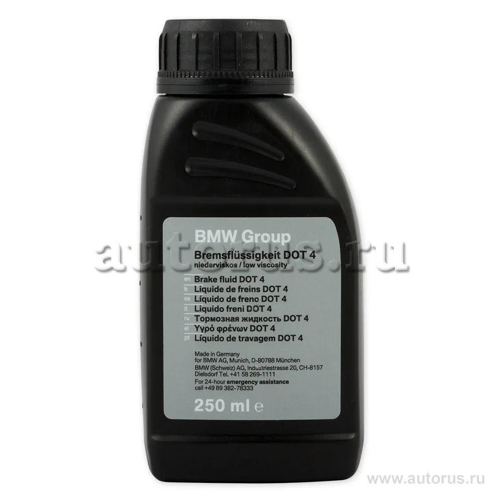 Жидкость тормозная BMW LV DOT4 0,25 л 83 13 2 405 975