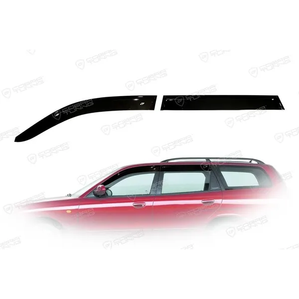 Дефлектора на окна Daewoo Nubira Wagon 1997-2003EuroStandard деф.окон Cobra Tuning DE10797