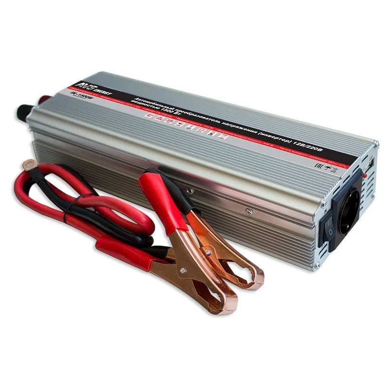 Автомобильный инвертор 12/220V AVS IN-1500W (уценённый товар), , Max Вт AVS U43744