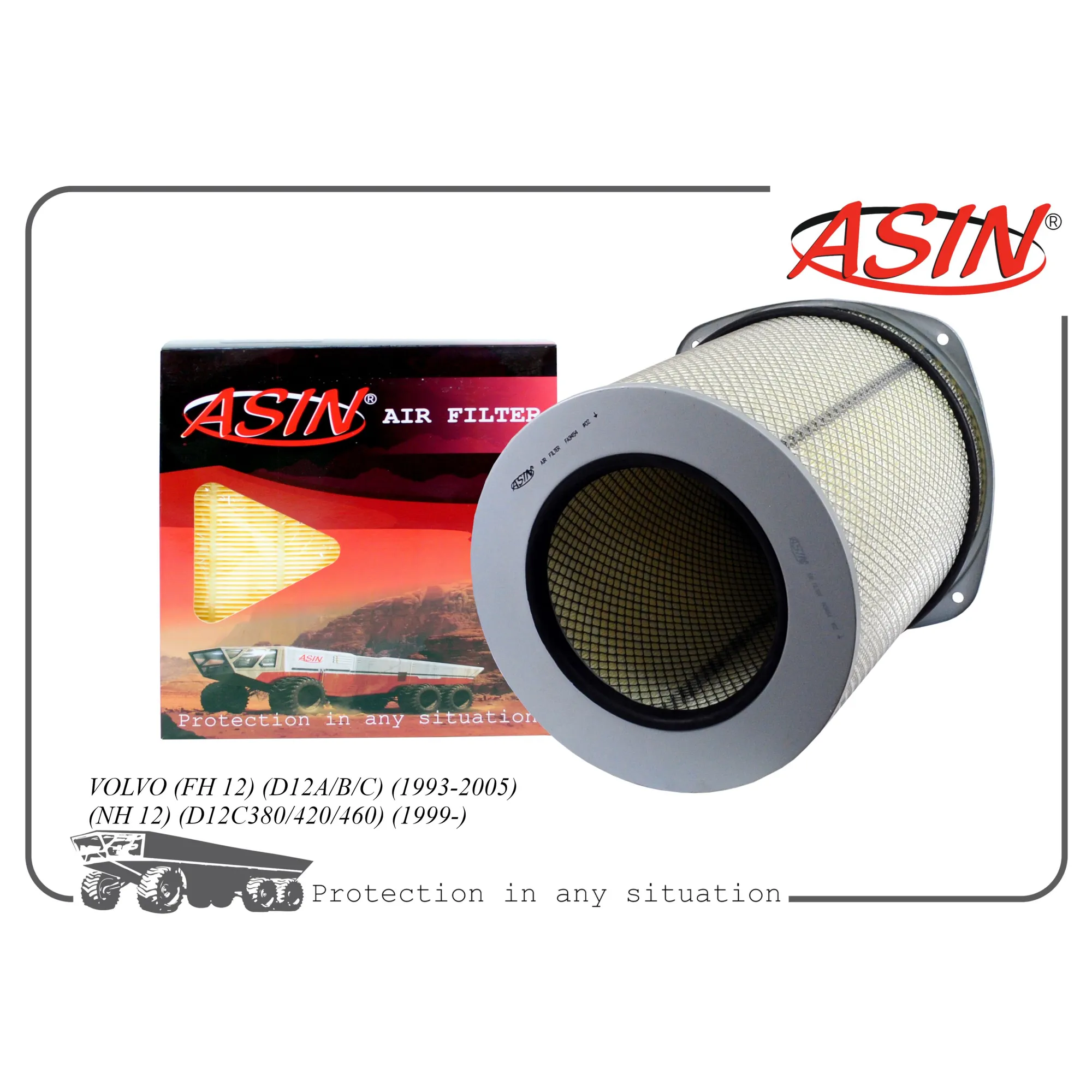 Фильтр воздушный 1665898/ASIN.FA3454 ASIN ASIN ASIN.FA3454