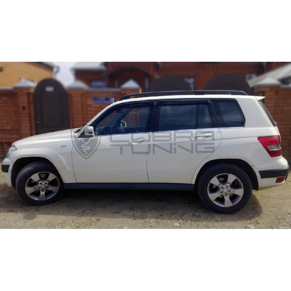 Дефлектора на окна Mercedes Benz GLK-class (X204) 2008-2012, 2012 деф.окон Cobra Tuning M31408