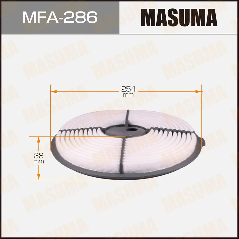 ВОЗДУШНЫЙ ФИЛЬТР  А- 163 MASUMA  (140)