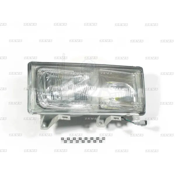 Фара правая ZEVS 02-7301 R