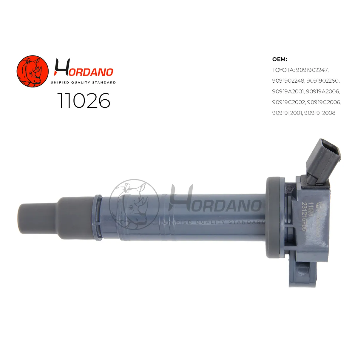 Катушка зажигания TOYOTA LAND CRUISER (J12) Вездеход закрытый 09.02- Hordano 11026