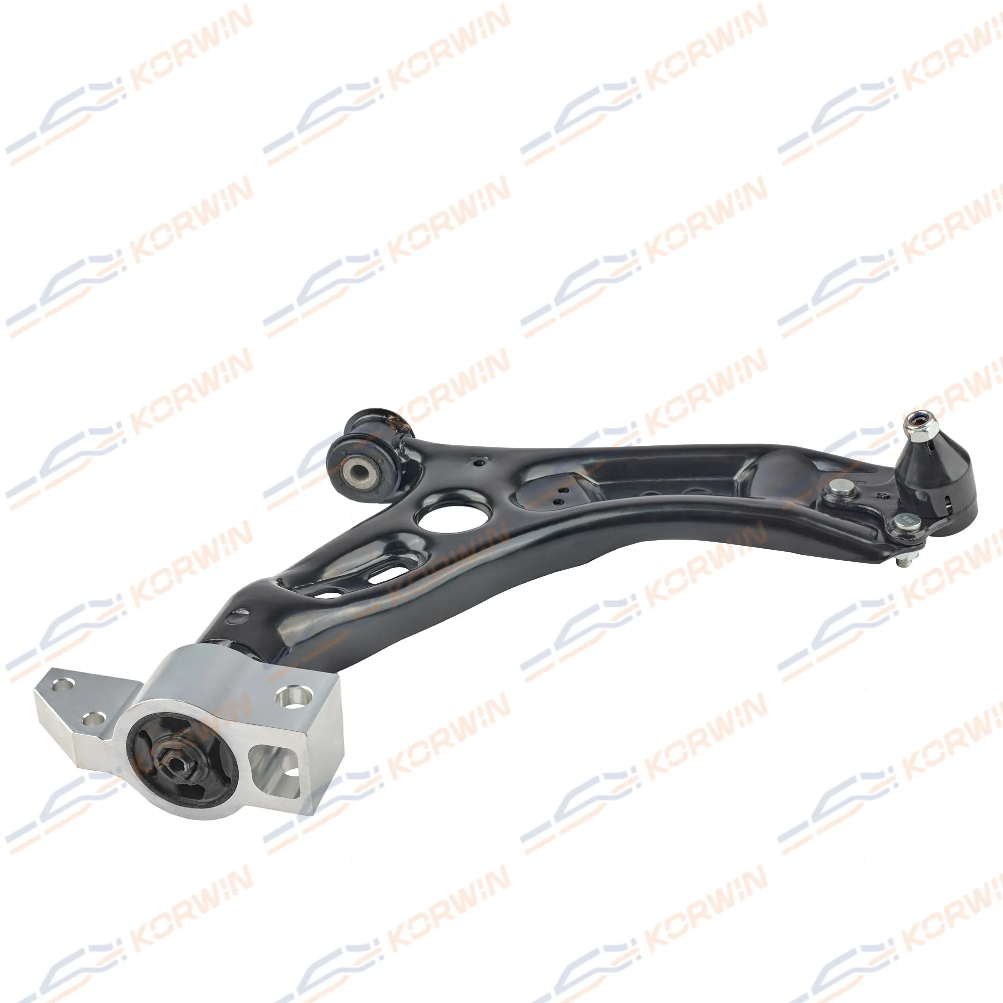 Рычаг подвески передний правый Skoda Octavia/Superb/Yeti VW Caddy/Golf/Golf Plus KORWIN KWAB0008R