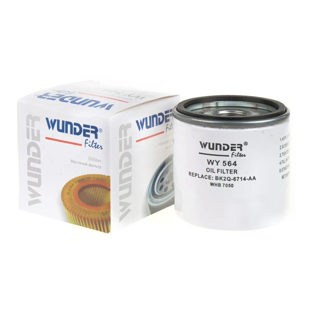 Фильтр масляный PSA/FORD LCV mot.TDCI 2014-> WUNDER FILTER WY564