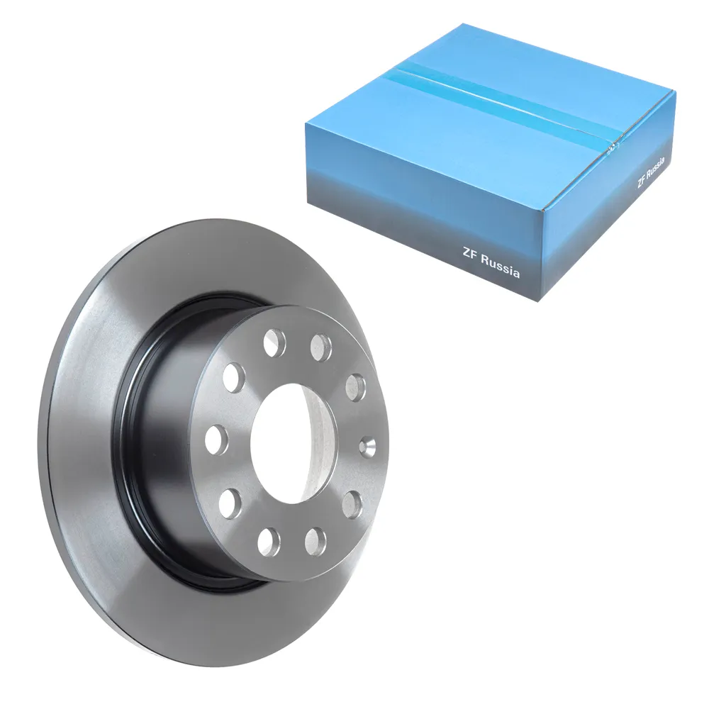 Диск тормозной задний для SKODA OCTAVIA III ZF RUSSIA DF6553 ZFR