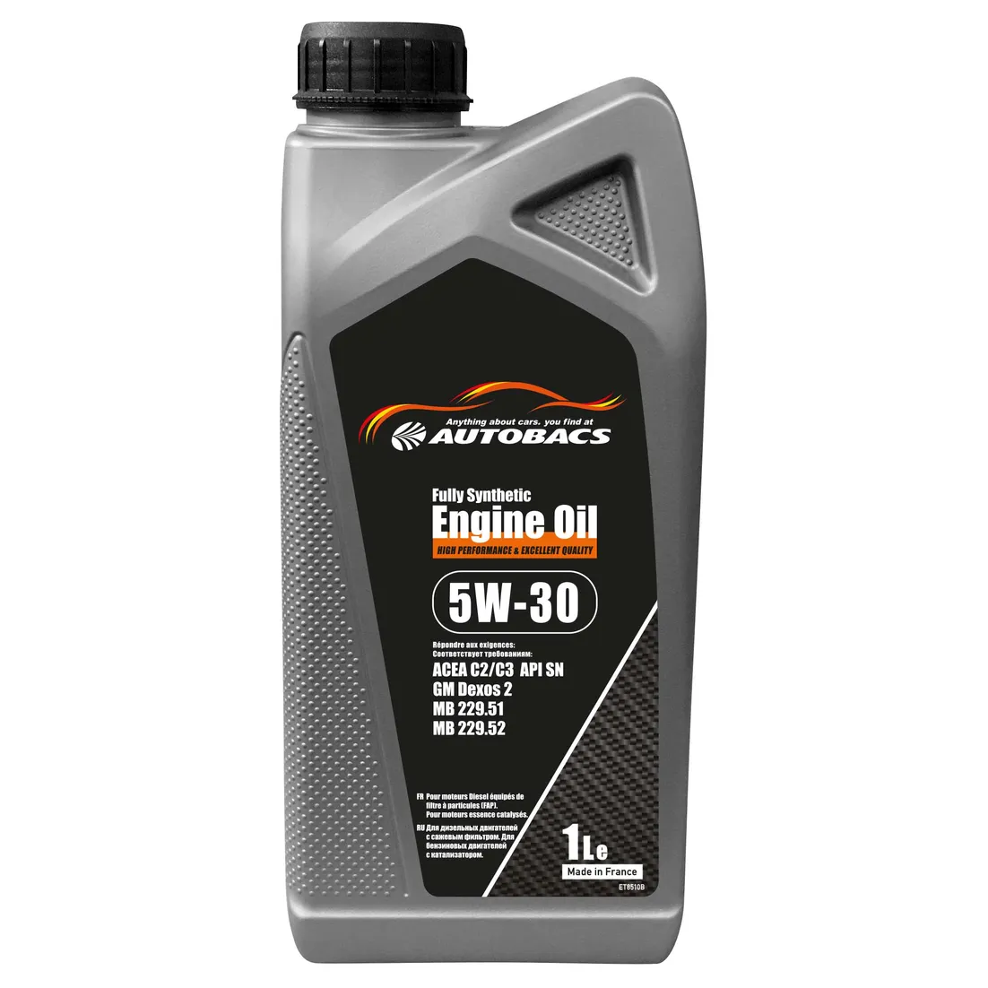 Масло моторное AUTOBACS ENGINE OIL FULLY SYNTHETIC 5W-30 синтетическое 1 л A00032739