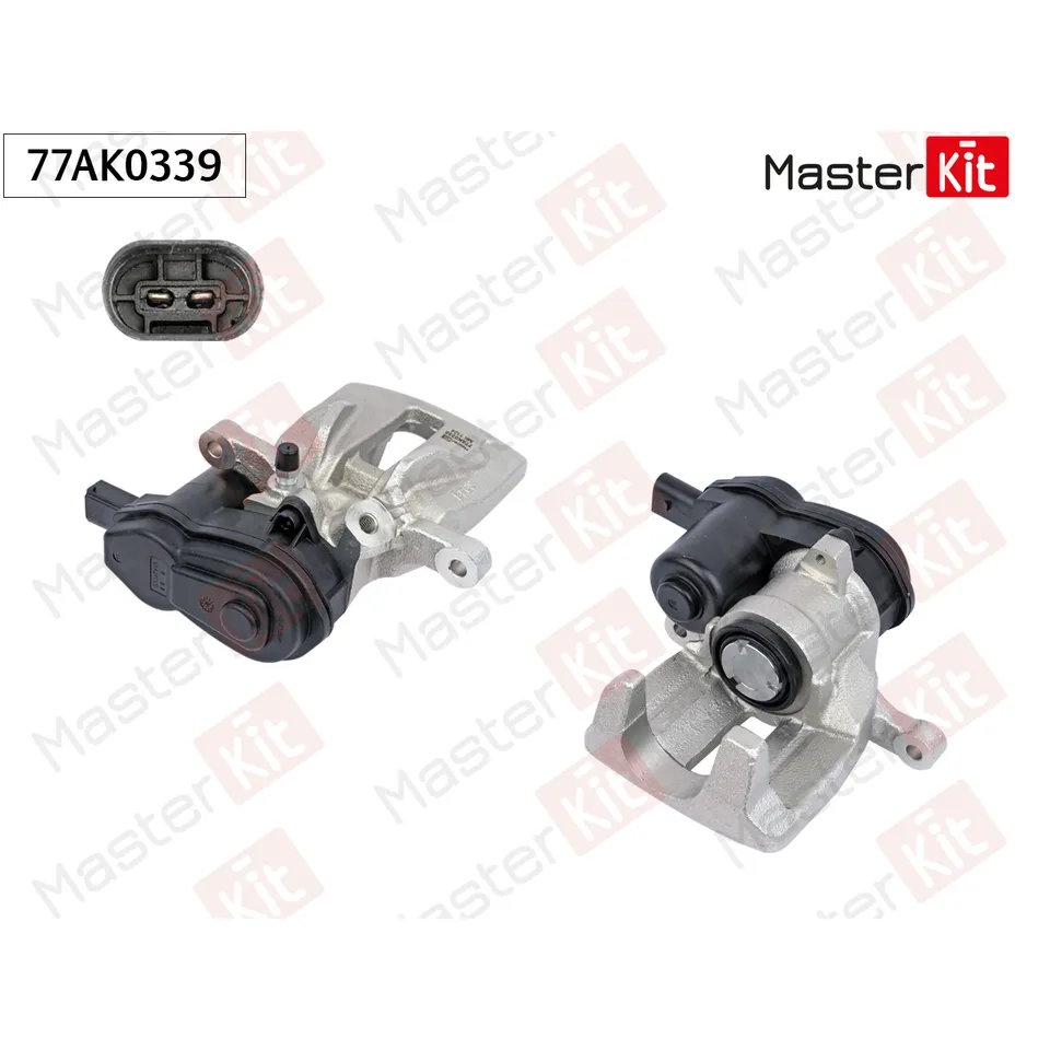 Суппорт тормозной MASTERKIT 77AK0339