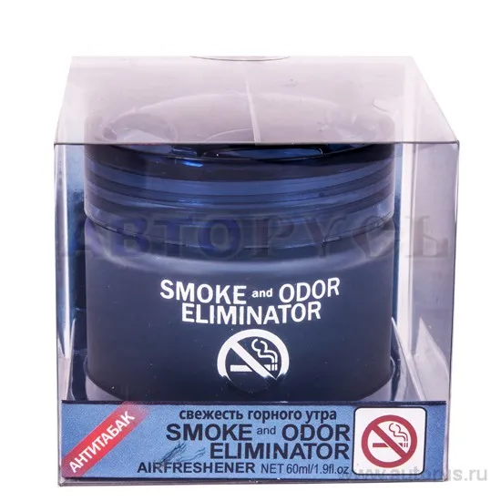 Ароматизатор Антитабак гелевый банка свежесть горного утра FKVJP NSL-144