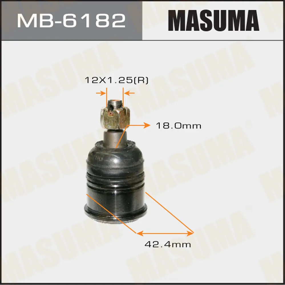 Опора шаровая передняя нижняя Honda MASUMA MB-6182
