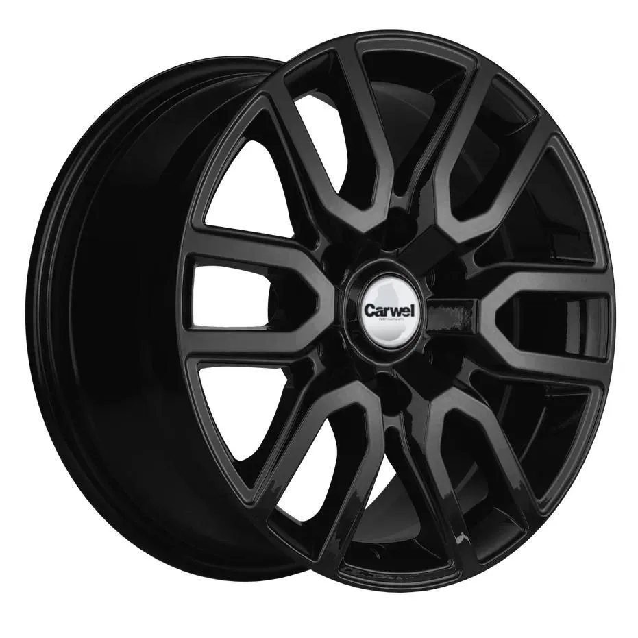 Диск литой R17 7.5J 6x139.7/100.1 ET36 Carwel Барал 1723 BL 00123045