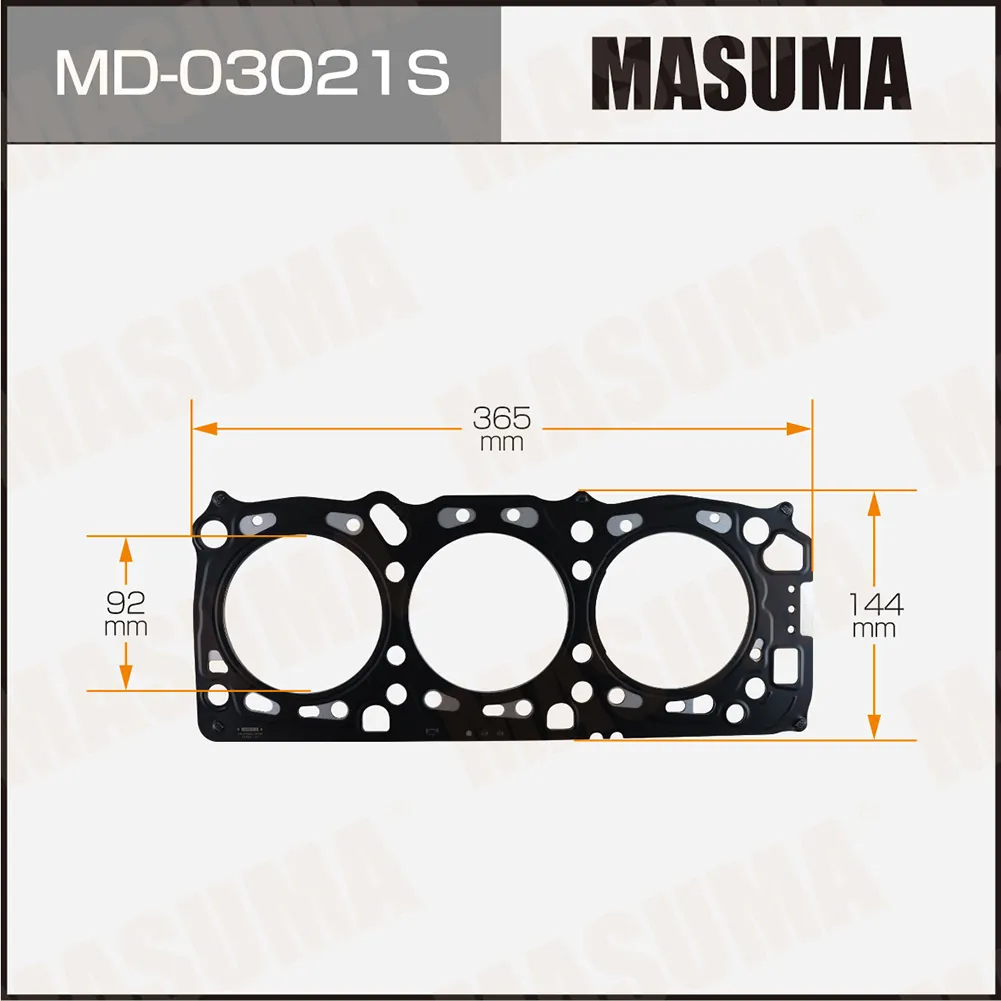 Прокладка Головки блока MASUMA 6G72 (1/10) MASUMA MD03021S