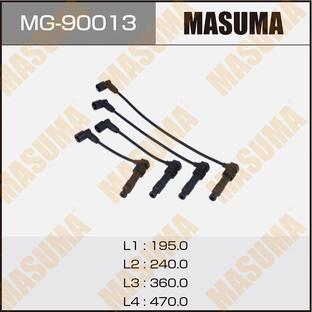 Провода высоковольтные (комплект) CHEVROLET CAPTIVA MASUMA MG-90013