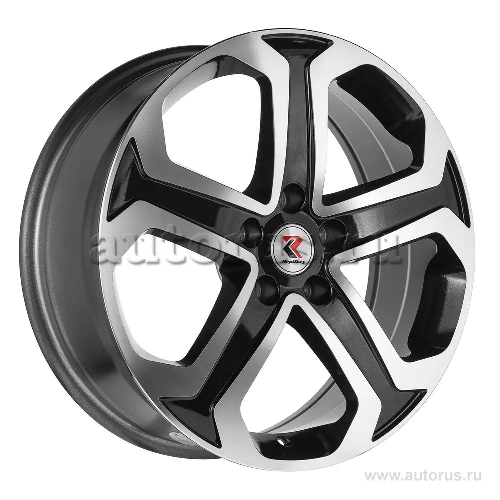 Диск литой R18 7J 5x114.3/64.1 ET50 REPLIKEY RK L30A BKF 86293675550