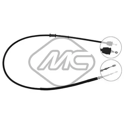 Трос ручника 75 ALL DX/SX-RH/LH Metalcaucho 82170