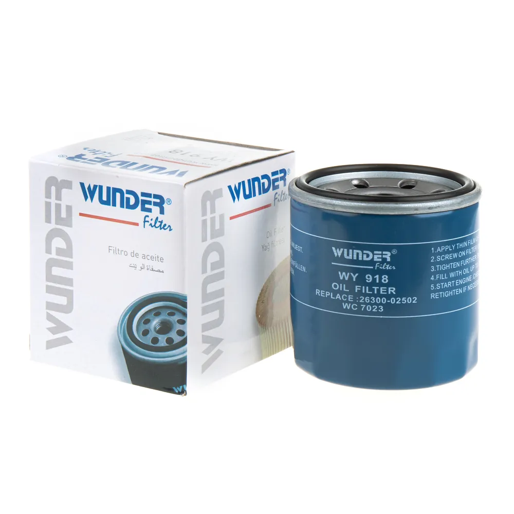 Фильтр масляный HYUNDAI i20 12->/KIA Picanto II 11-> WUNDER FILTER WY918