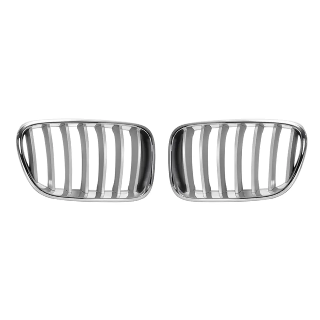 Решетка радиатора левая+правая комплект серебро BMW X3 F25 2010-2014 BML31137421