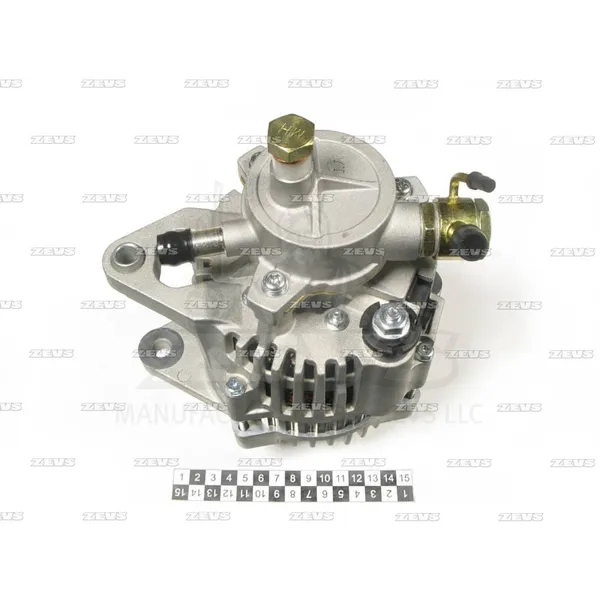 Генератор 12v, 80a с алюминевым насосом ZEVS JFZ3010
