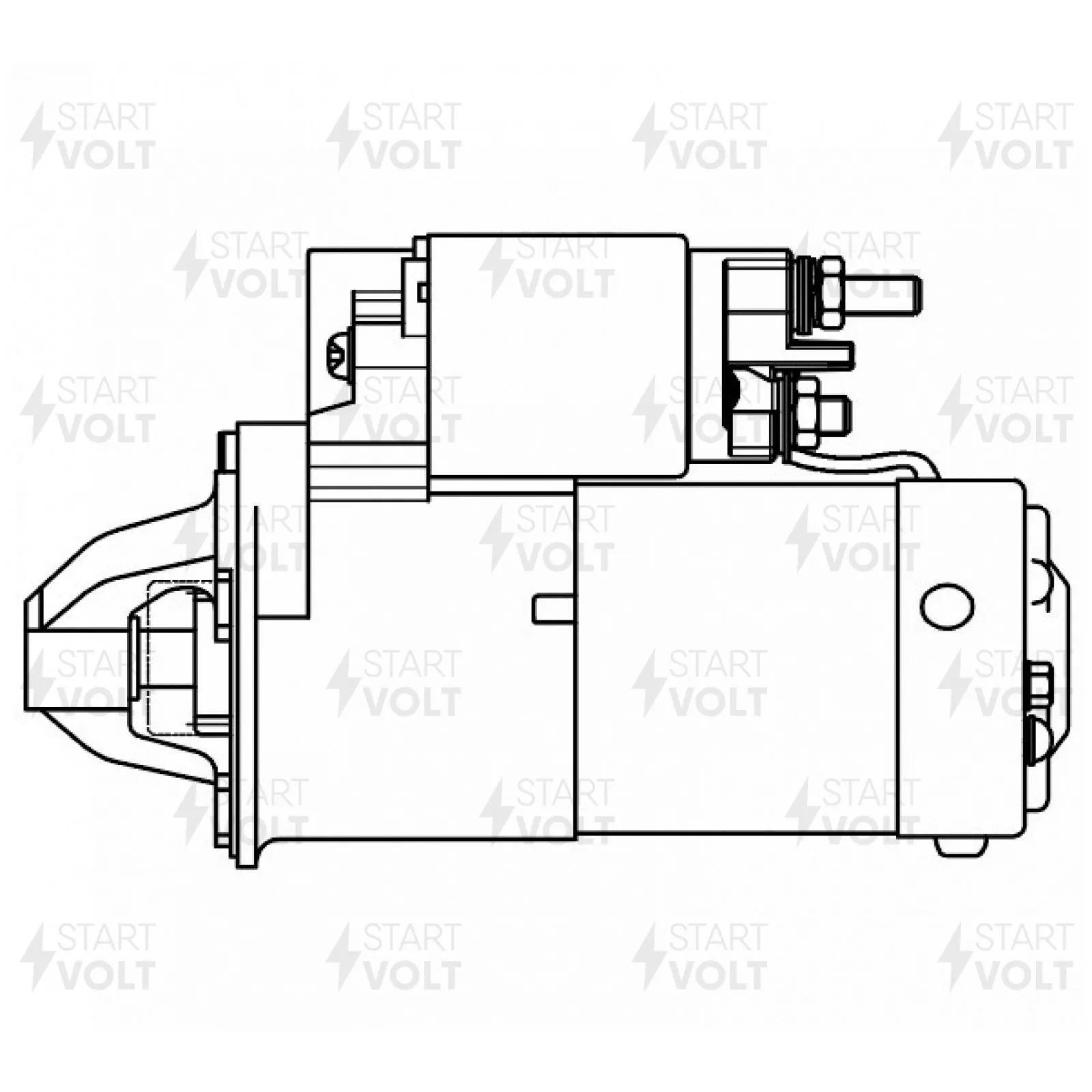 Стартер 1,8кВт STARTVOLT LSt 2107