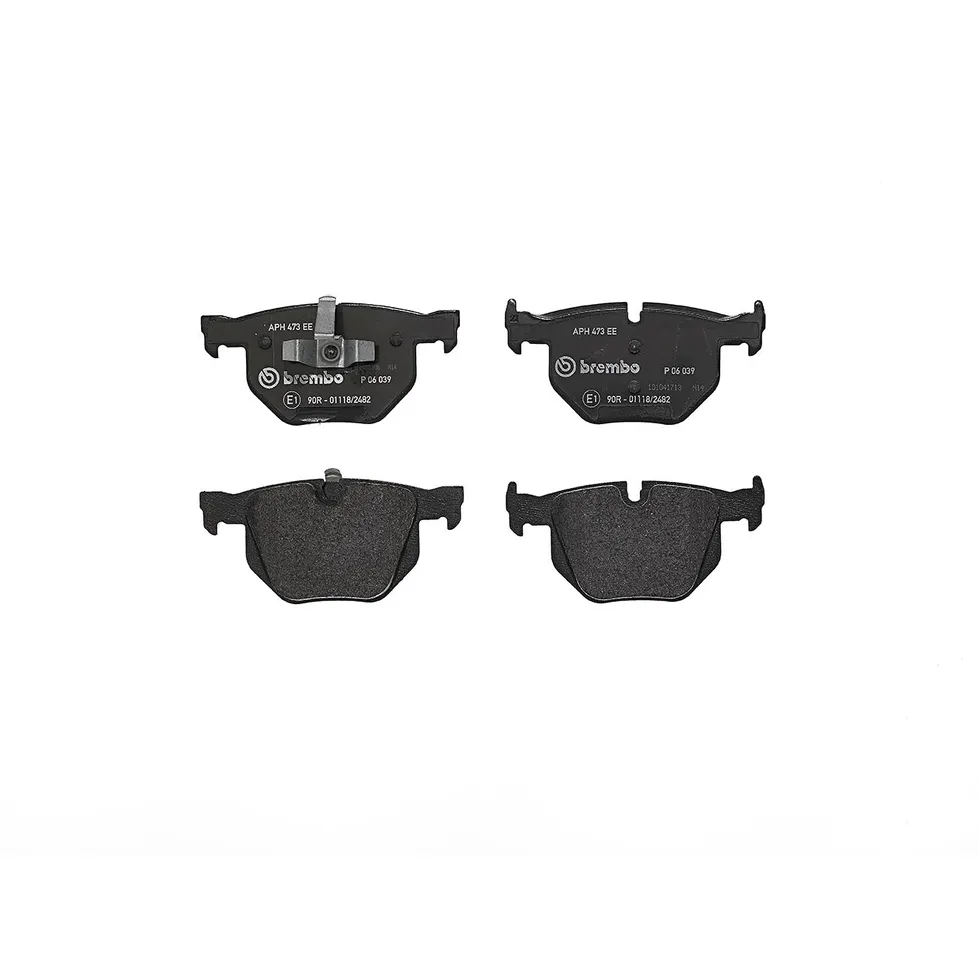 Колодки дисковые з. BMW E60 2.0i-4 BREMBO p06039