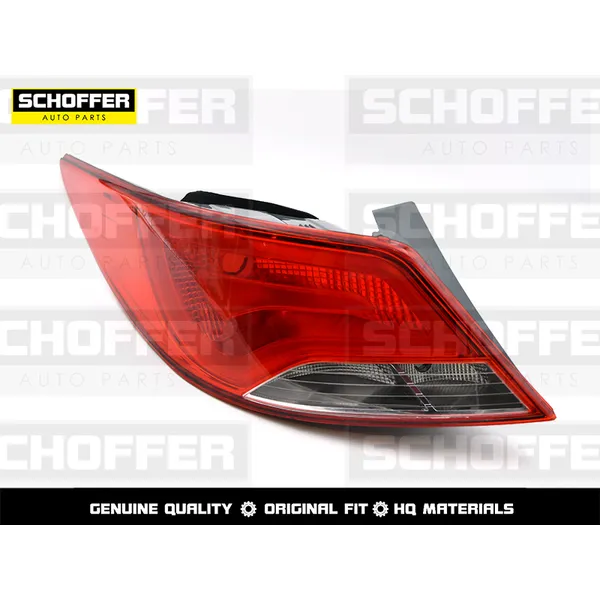 Фонарь задний левый Hyundai Solaris 4D (I 2014-2017) SCHOFFER SHF15022