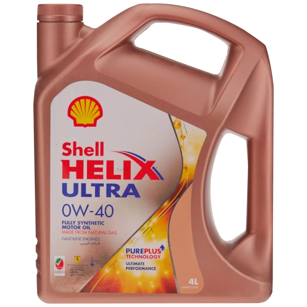 Масло моторное SHELL Helix Ultra 0W-40 синтетическое 4 л 550061544
