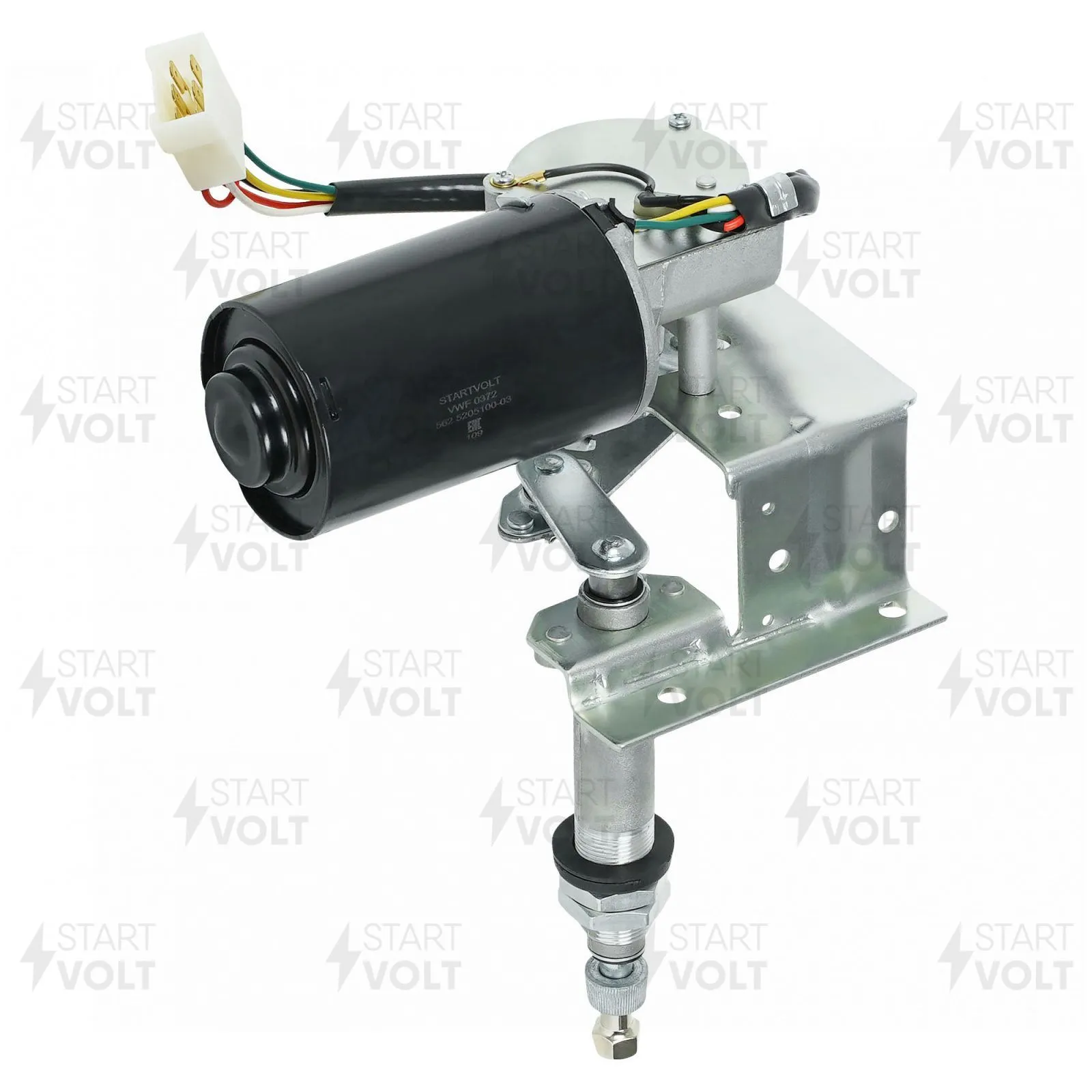 Моторедуктор стеклоочистителя для а/м ПАЗ 3205 24V левый (тип стато) STARTVOLT VWF 0372