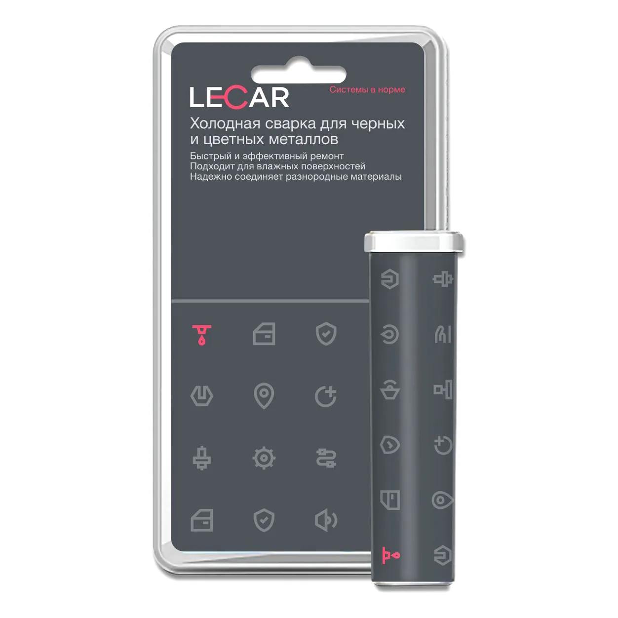 Холодная сварка для черных и цветных металлов LECA LECAR LECAR000012811