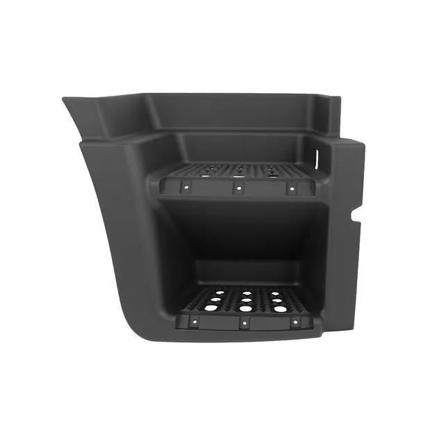 Корпус ступеньки кабины правый SMC пластик серый IVECO EXOVO 21684E