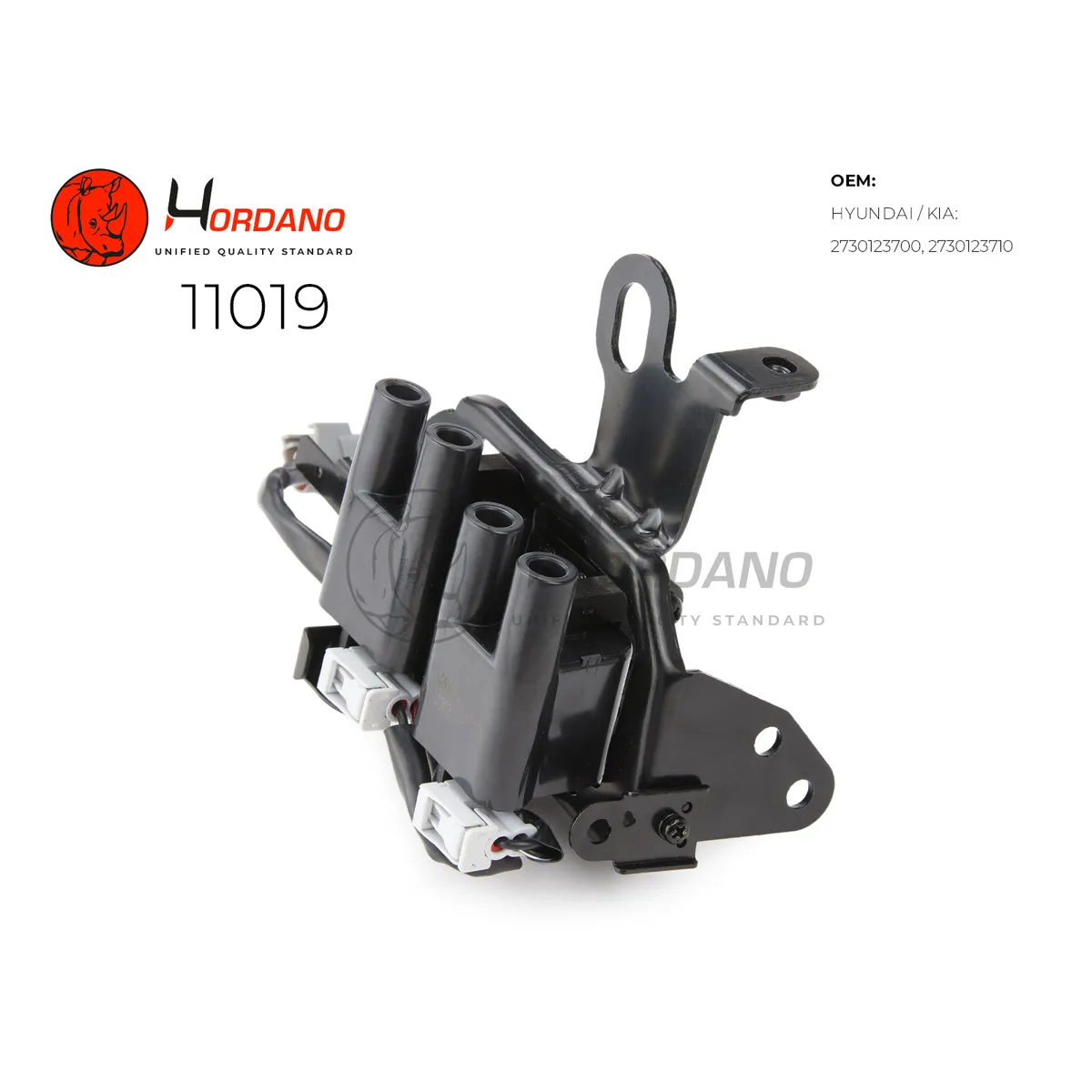 Катушка зажигания HYUNDAI TUCSON (JM) Вездеход закрытый 08.04-01.10 Hordano 11019