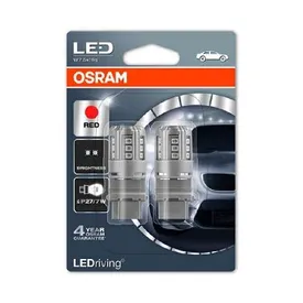 Лампа светодиодная 12V P27/7W 3W P42s OSRAM LEDRIVING 2 шт. блистер 3547R-02B