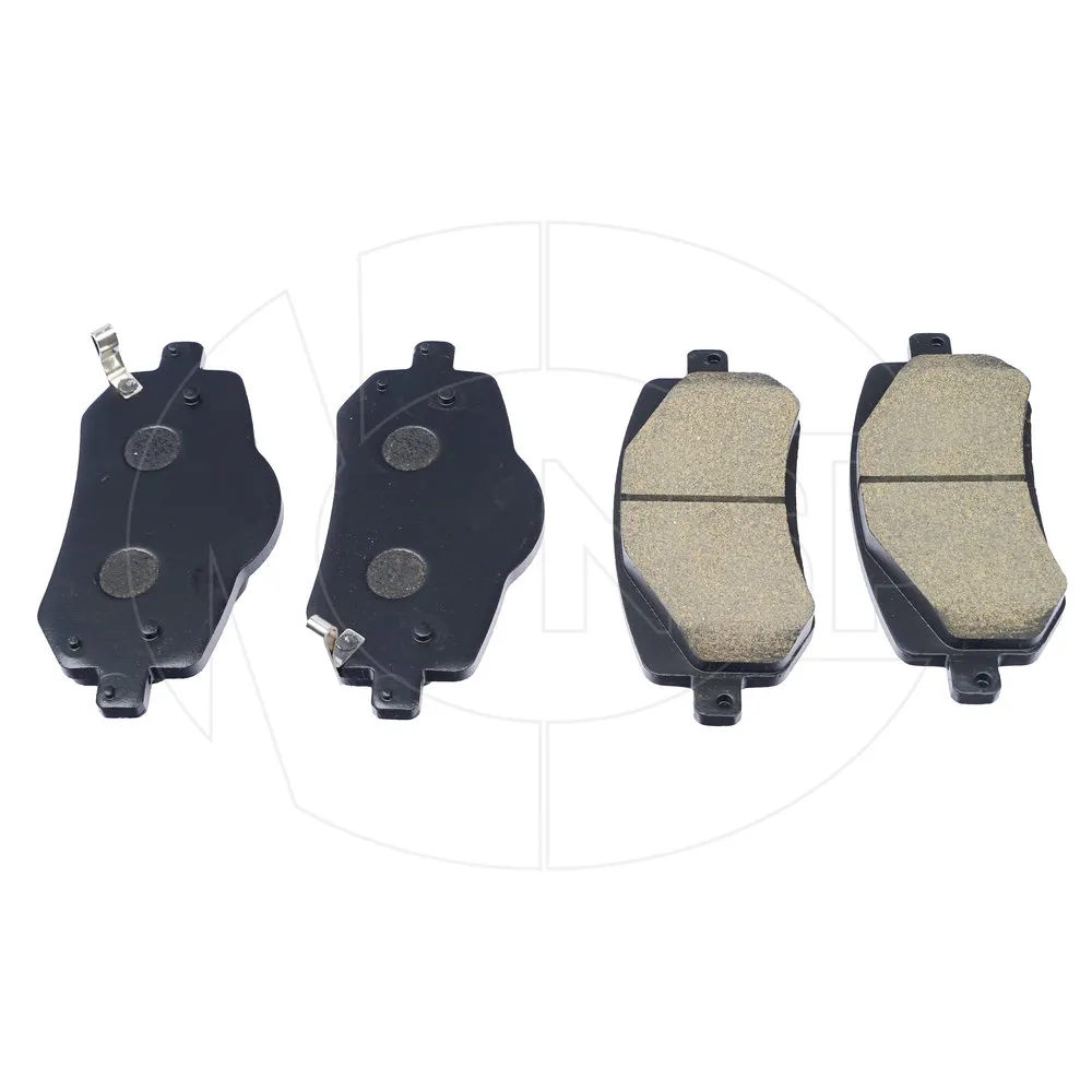 Колодки тормозные передние (к-кт 4шт,керамика) GEELY EMGRAND SS11 CHERY Arrizo 8 NSP NSP1CH02001
