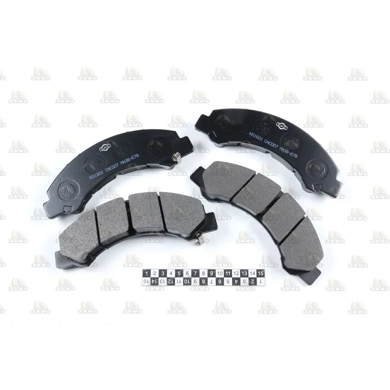 Колодки тормозные дисковые ZEVS PF-4464
